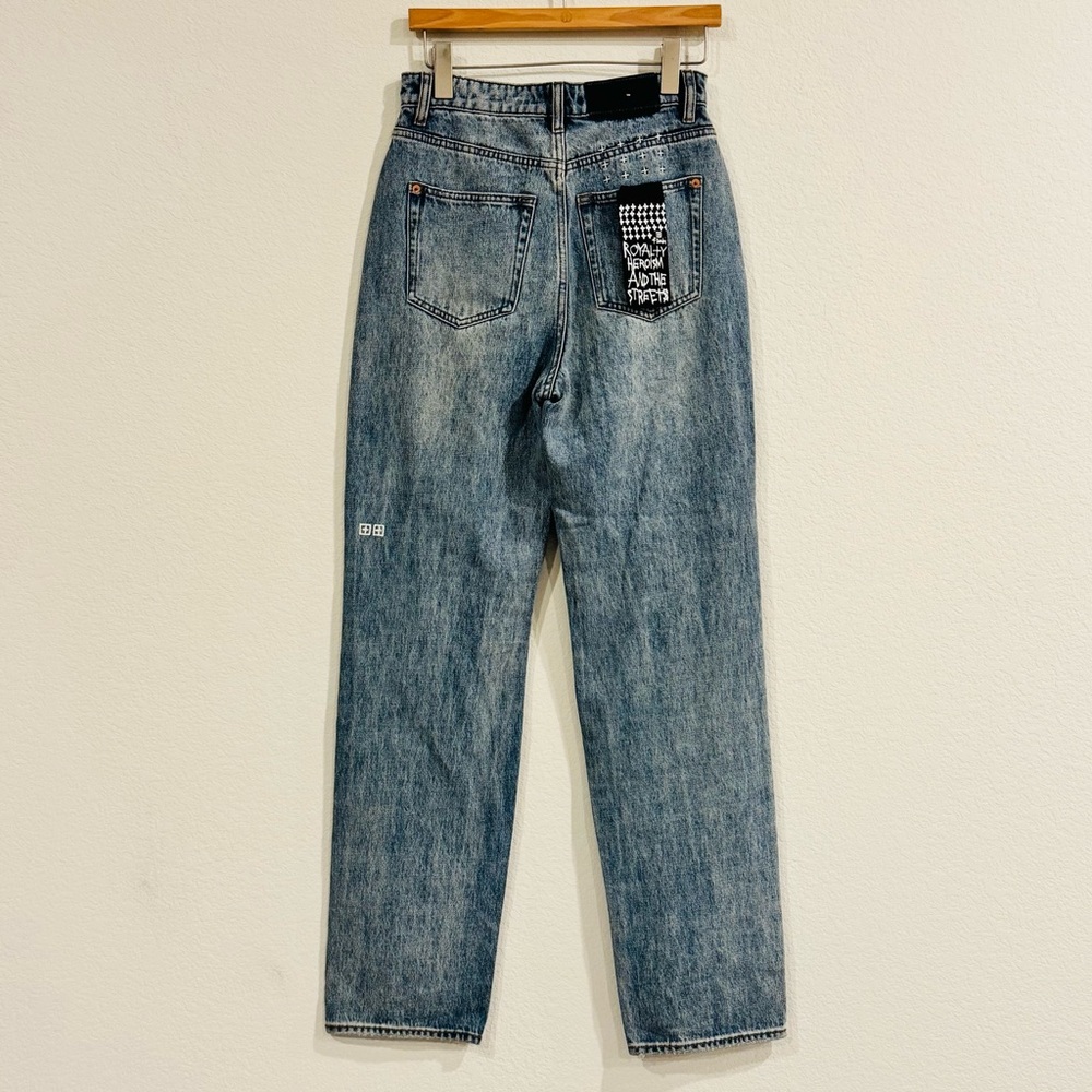 KSUBI Women’s Playback Lifetime Dragged Jean Vintage Indigo Size 27 - Picture 2 of 12